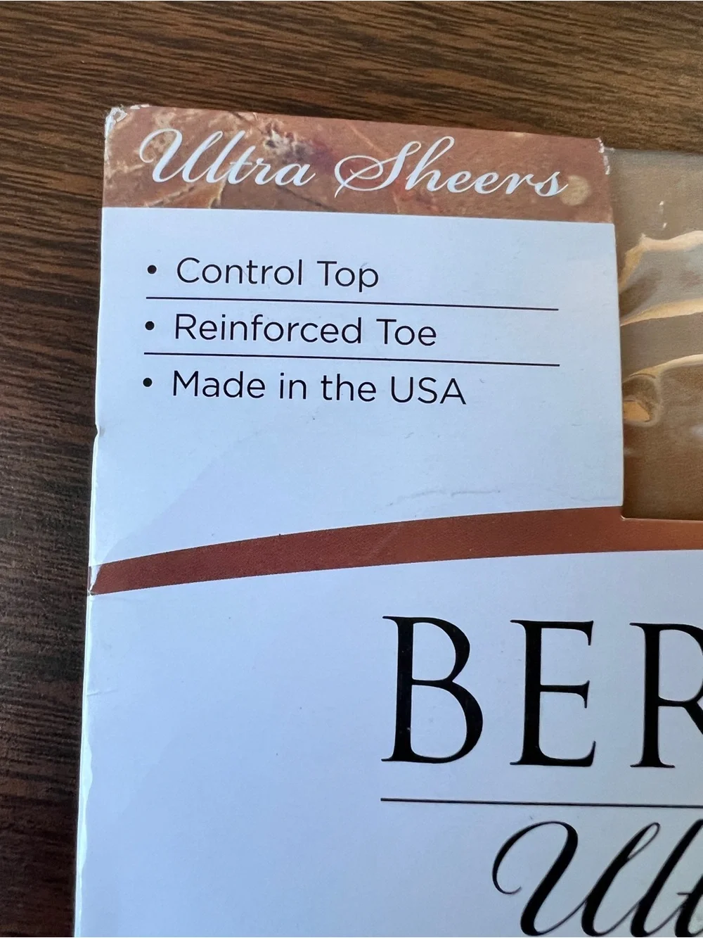 NWT Berkshire Ultra Sheers Control Top Pantyhose - Made in USA